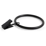 Ivilon Curtain Rings - Set Of 14 Decorative Drapery (2"), Black New. Price: $24.15.