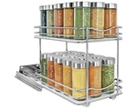 Pull Out Spice Rack Organizer For Inside Kitchen Cabinets 6-3/8 Inch Wide... New. Price: $30.99.