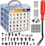 Gooacc 941PCS Car Retainer Clips And Auto Body Fasteners ASSORTMENT-30 Most New. Price: $40.03.