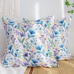 Lovous Spring Floral Throw Pillow Covers 18X18 Inch Set Of 2, Linen Decorativ... New. Price: $13.11.