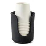 Dobbyby Ceramic Bathroom Cup Dispenser With Stylish Vertical Stripes - Dispos... New. Price: $16.45.