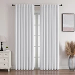 Blackout Curtains 84 Inches Long - 2 Panels Set, Thermal Insulated Drapes For... New. Price: $52.04.