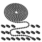 Black Ceiling Fan Pull Chain, 160" Rustproof 3MM Beaded Ball Exten... New. Price: $10.58.