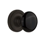 Rope Rosette Black Porcelain Knob Oil-rubbed Bronze Privacy Nostalgic Warehouse New. Price: $76.46.
