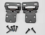 Amerock BPR7565FB Cabinet Hinge 3/8 Inch (10MM) Inset Self Closing, Pair Open. Price: $17.99.