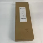 Simewin Curtain Rod 1" Diameter Silver (item # LKCR002-S-28-88) Open. Price: $14.99.