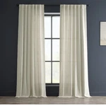 Hpd Half Price Drapes Faux Linen Light Filtering One Panel 50W 120L Barley New. Price: $19.00.
