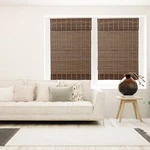 Thy Cordless Bamboo Roman Window Blinds Light Filtering Sun Shade With Valence New. Price: $38.00.
