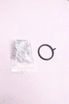 (28-PK) Adiyer Drapery Eyelet Sliding Curtain Ring 1.5" Inner Diameter Open. Price: $11.06.
