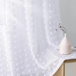 Guken White Sheer Curtains 84 Inch Length 2 Panels Sets For Living Room Bedro... New. Price: $40.99.