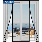 Magnetic Screen Door 72X80 Inch Hands Free Pet Mesh Longeas Upgraded Stronger New. Price: $59.99.