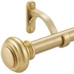 72-144 Inches Curtain Rods For Window, Vimayta Diameter Drapery With New. Price: $71.24.