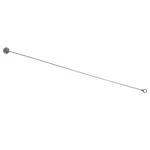 Naiture 48" Swivel Ss 304/ALUMINUM Shower Curtain Rod Ceiling Support New. Price: $44.99.