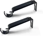 Curtain Rod Brackets Heavy Duty Drapery Hardware Adjustable Holders New. Price: $18.49.