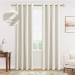 Jowels Cream Linen Blackout Curtains 84 Length 2 Panels Set For Living Room B... New. Price: $47.36.
