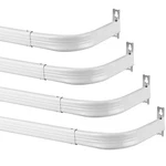 4 Packs Curtain Single Rods Bulk For Windows Adjustable Tension Door ... New. Price: $60.57.