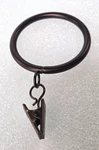 Kirsch 1832050 Designer Metals 3/8" Curtain Ring Clips 7 Pack New. Price: $19.99.