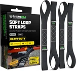 Soft Loop Tie Down Straps (4-PACK) 1.6 Inch X 17 (5,000 Lbs Break Strengt New. Price: $25.97.