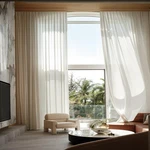 Qiseca Extra Long Curtains Linen Sheer Light Filtering Drapes Ceiling To Floo... New. Price: $73.76.