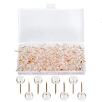 Wentao 150PCS Push Pins, Rose Map Thumb Tacks, Large Size Gold... New. Price: $10.80.