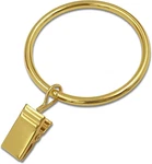 20 Pack Gold Curtain Rings With Clips, Hooks Hangers For New. Price: $20.99.