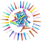 100 Packs Assorted Color Alligator Curl Clips, Bandenger 1.8 Inch Single Pron... New. Price: $24.15.
