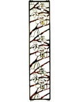 Meyda Tiffany 47887 Stained Glass Window Pane - Brass New. Price: $950.40.