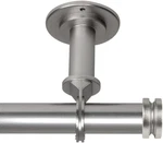 Satin Nickel 1" Ceiling Curtain Rod/room Divider, 48-84 Inch Adjustable New. Price: $179.99.