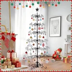 6 Ft Wrought Iron Ornament Display Christmas Tree With Base Indoor Outdoor Decor New. Price: $50.90.