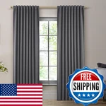 Shineland Grey Blackout Curtains 92 Inches Length Panels Set,room Darkeni New. Price: $64.01.