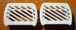 (2) Champion Headrail End Cap For Cordless 1" Vinyl Horizontal Blinds 240614 Open. Price: $8.85.