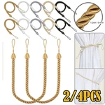 2/4X Curtain Rope Window Bandage Holdbacks Home Decor Handmade New. Price: $7.27.