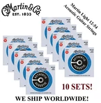 **10 Sets - Martin MA140 Acoustic Guitar Strings Light 80/20 Bronze (was M140)** New. Price: $69.98.