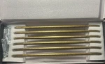 Goo-ki 10" Antique Brass Cabinet Handles 256MM Retro Zinc Alloy Pulls 6-PACK New. Price: $49.99.