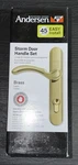 Anderson Storm Door Handle Set Brass New. Price: $48.95.