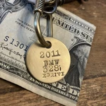 2011 Bmw 328I Cdrive Solid Brass Key Fob New. Price: $15.95.