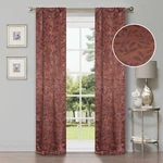 Leaves Washable 36" Wide Rod Pocket Room Darkening Blackout Curtains, Set Of 2 New. Price: $40.50.