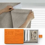 Sovtfides 100% Self Adhesive Blackout Curtains- Stick On Shades Window New. Price: $72.61.