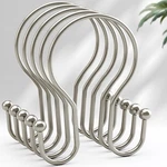 Amazerbath Shower Curtain Hooks Brushed Nickel Rings, Simple D... New. Price: $15.29.