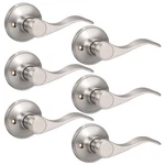 Knobonly 6 Pack Right Handed Dummy Handles Pull/push Function Non-locking Wave Open. Price: $69.99.