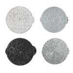 Set Of 2 Metal Curtain Tiebacks Elegant Round Design Clips New. Price: $15.99.
