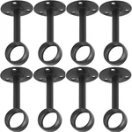 Curtain Rod Ceiling-mount Brackets Holders (8 Pc New. Price: $23.92.