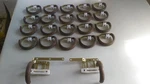Vintage Graber Traverse Rod 20 Ring Slides And 1 Master Carrier Set. 435 Open. Price: $36.99.