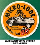 Micro-lube Unhobbles Horsepower Laminated Vinyl Decal Sticker Racing-ac Cobra New. Price: $9.34.