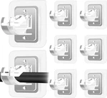 Codoule Self Adhesive No Drill Adjustable Curtain Rod Holder 8 Tramsparent New. Price: $19.49.