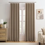 Cappuccino Blackout Curtains 144 Inches Long 12 Feet Tall, Extra Pinch P... New. Price: $94.17.
