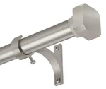 Window Curtain Rods 72 To 144 Inches, Heavy Duty Modern Decorative Tel... New. Price: $63.09.