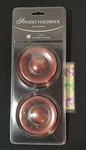 Cambria Classic Solid Wood Drapery Spindle Holdbacks Aged Cherry 601361 New. Price: $19.98.