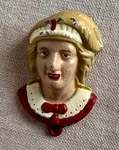 Antique Cast Iron Christopher Columbus Wall Match Holder & Safe Striker 1893 Used. Price: $24.45.