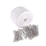 Curtain Accessory, METERS/10.9 Yards White Heading Deep Pinch Tape... New. Price: $30.20.